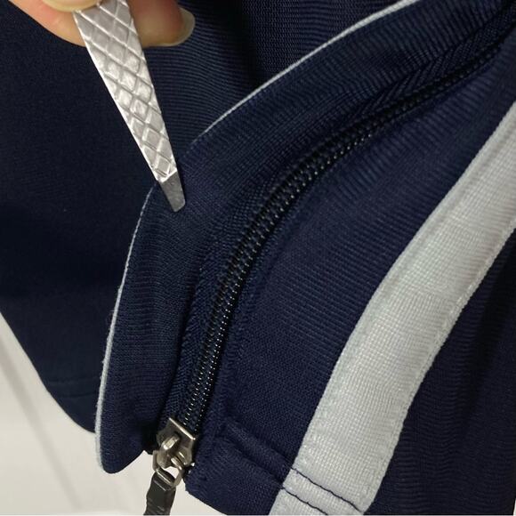 Vintage PACO SPORT Sweat Track Pants Men M Logo-Embroidery Zip-Side Zip-Pocket - Picture 6 of 16